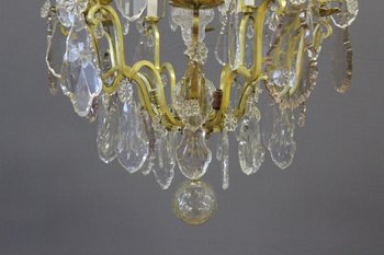 Cage Chandelier With Pampilles XIX