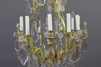 Cage Chandelier With Pampilles XIX