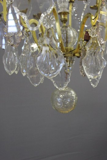 Cage Chandelier With Pampilles XIX