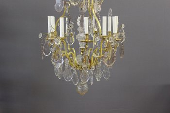 Cage Chandelier With Pampilles XIX