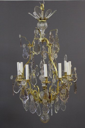Cage Chandelier With Pampilles XIX