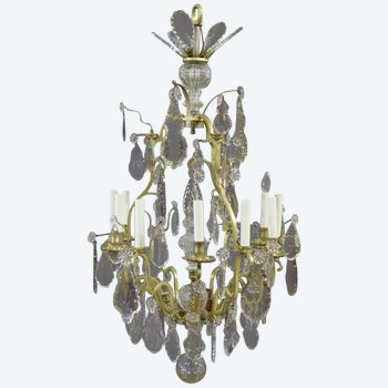 Cage Chandelier With Pampilles XIX