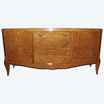 Credenza d'epoca Art Déco in sicomoro