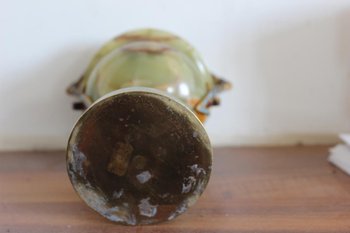 Coppa d'onice e cloisonné XIX