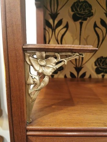 Vitrine De Présentation Art Nouveau
