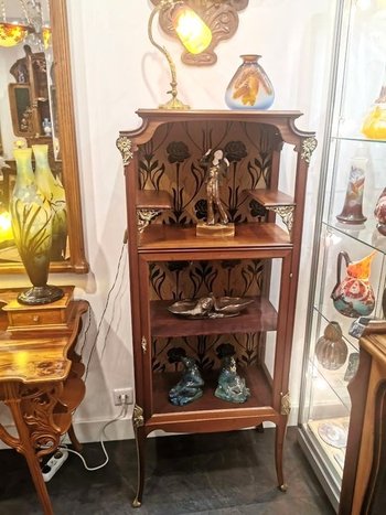 Vitrine De Présentation Art Nouveau