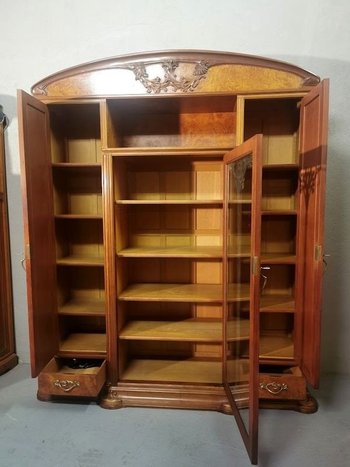 Biblioteca dell'Ecole de Nancy Art Nouveau "Algues et Coquillages