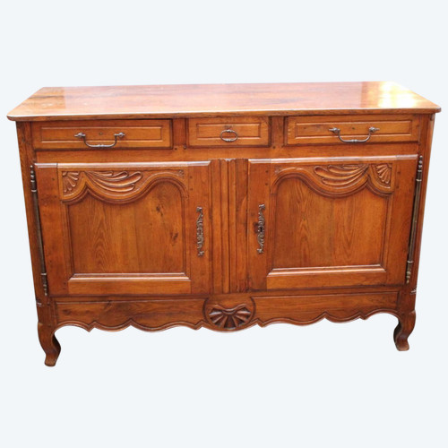 Louis XV Sideboard In Oak XVIII