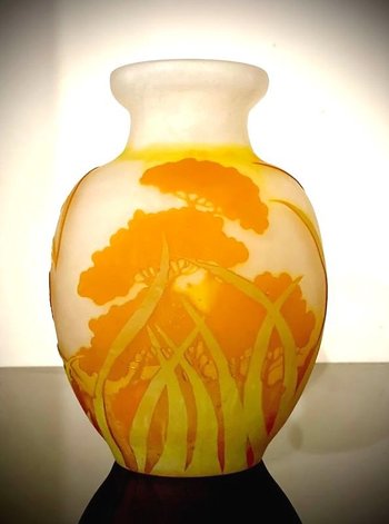 Emile Gallé Jugendstil-Vase