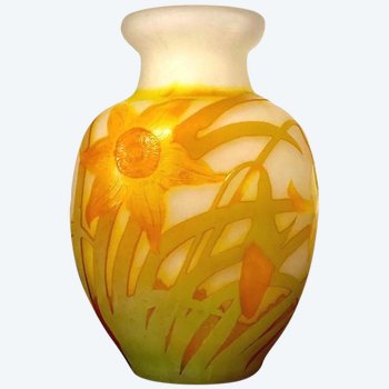 Emile Gallé Vase Art Nouveau