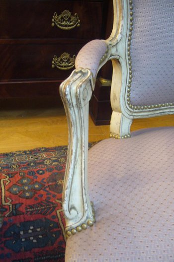 Pair De Cabriolets Louis XV