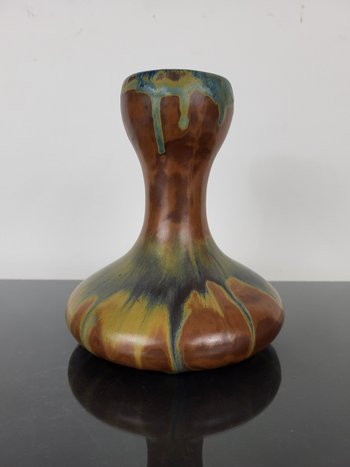 Vaso in gres - Ceramica di Puisaye - J-M. Maure e A. Lebret (1871-1955)