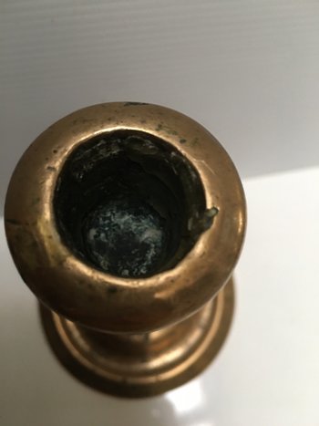 16th century bronze torch