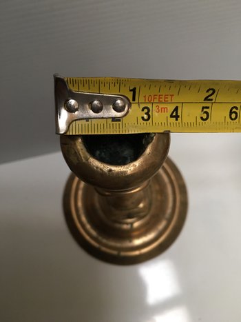 16th century bronze torch