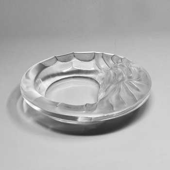 1970 Superbe ensemble de fumeurs par Lalique. Signé en bas. Fabriqué en France