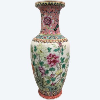 Vase aus China-Porzellan, rosa Familie, 20.