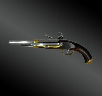 Pistolet de marine modèle 1786 - France - XVIIIème siècle