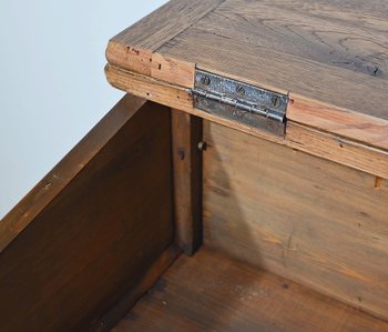Petit Pupitre d’Écolier en Chêne et Pin – 1920