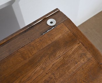 Petit Pupitre d’Écolier en Chêne et Pin – 1920