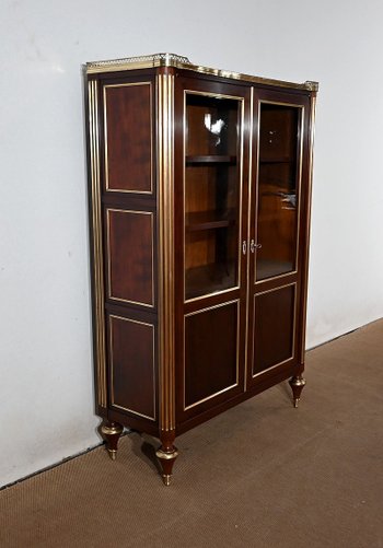 Bibliothèque en Acajou, style Louis XVI – 2ème moitié XIXe