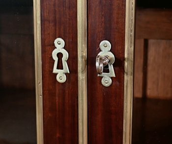 Bibliothèque en Acajou, style Louis XVI – 2ème moitié XIXe