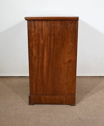 Small Chest of Drawers in Mahogany Burl - End of XIXth century
