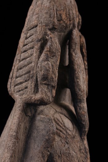 Proue de pirogue, art océanien, art tribal, art traditionnel, Papouasie Nouvelle Guinée, Océanie