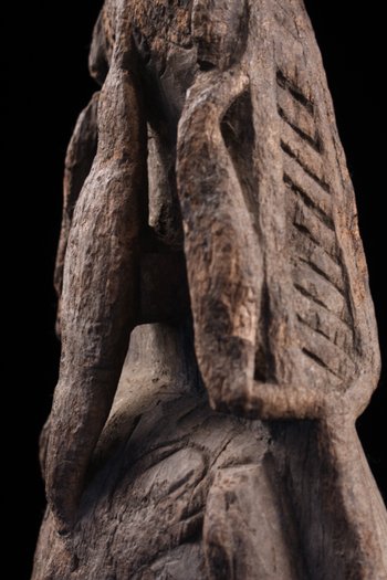 Proue de pirogue, art océanien, art tribal, art traditionnel, Papouasie Nouvelle Guinée, Océanie