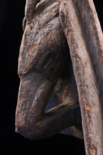 Proue de pirogue, art océanien, art tribal, art traditionnel, Papouasie Nouvelle Guinée, Océanie