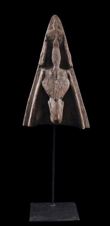 Proue de pirogue, art océanien, art tribal, art traditionnel, Papouasie Nouvelle Guinée, Océanie