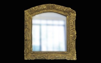 Mirror in gilded wood Louis XIV XVIIth century