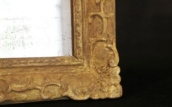 Mirror in gilded wood Louis XIV XVIIth century
