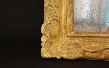Mirror in gilded wood Louis XIV XVIIth century