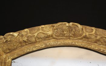 Mirror in gilded wood Louis XIV XVIIth century