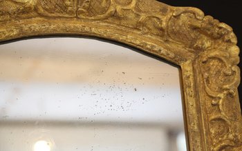Mirror in gilded wood Louis XIV XVIIth century