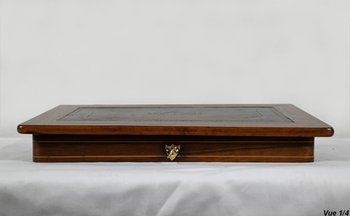 Reiseskizze aus Palisanderholz - 2. Hälfte 19.
