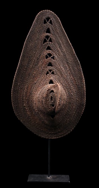 maschera di yam, arte tribale, arte oceanica, cesteria, Papua Nuova Guinea, cesteria