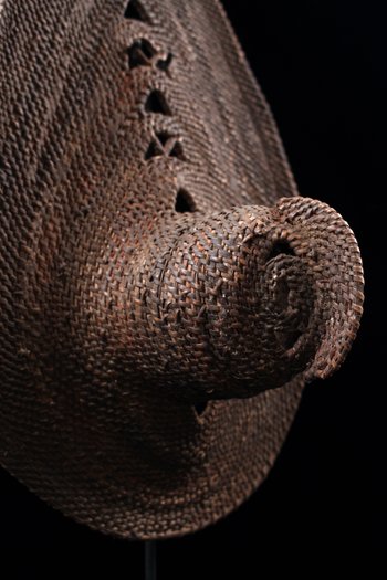 maschera di yam, arte tribale, arte oceanica, cesteria, Papua Nuova Guinea, cesteria