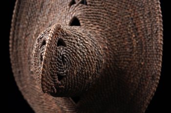 maschera di yam, arte tribale, arte oceanica, cesteria, Papua Nuova Guinea, cesteria