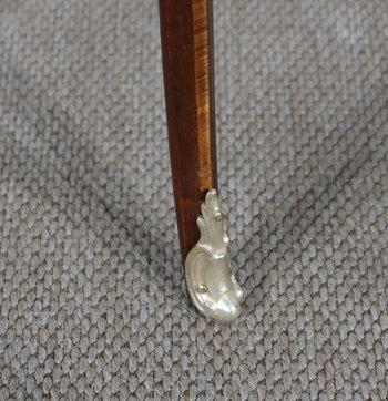 Élégante petite Table Rognon en Acajou et Bois de Rose – début XXe