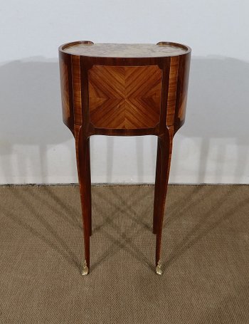 Élégante petite Table Rognon en Acajou et Bois de Rose – début XXe