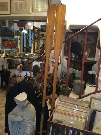 Paire de rames anciennes 