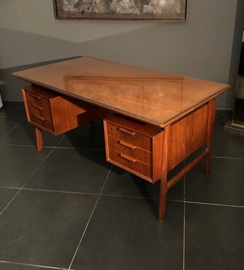 Gunni Omann, Desk Model 75 For Omann Jun Mobelfabrik 1960
