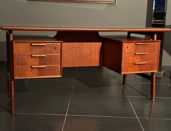 Gunni Omann, Desk Model 75 For Omann Jun Mobelfabrik 1960