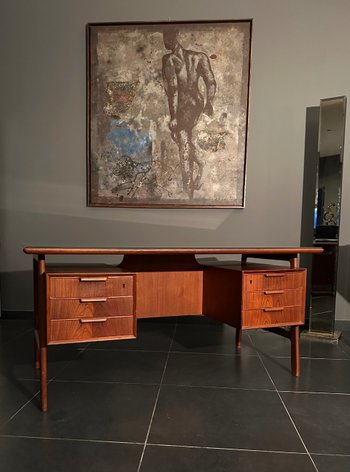 Gunni Omann, Desk Model 75 For Omann Jun Mobelfabrik 1960