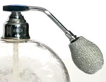Toilettengarnitur aus Baccarat-Kristall 1940