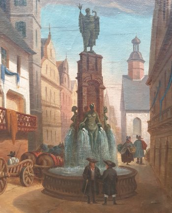 Honoré BARMONT - Souvenir della Germania