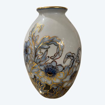 Vase porcelaine de Limoges C. Tharaud