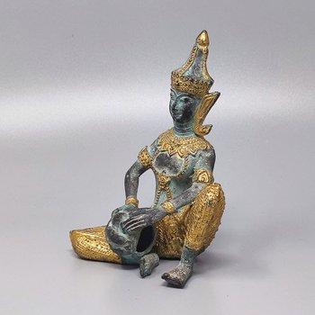 1940 Superba statua decorativa orientale. Divinità tailandese.