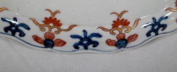 Plat Japonais en Porcelaine d’Arita – Fin XIXe